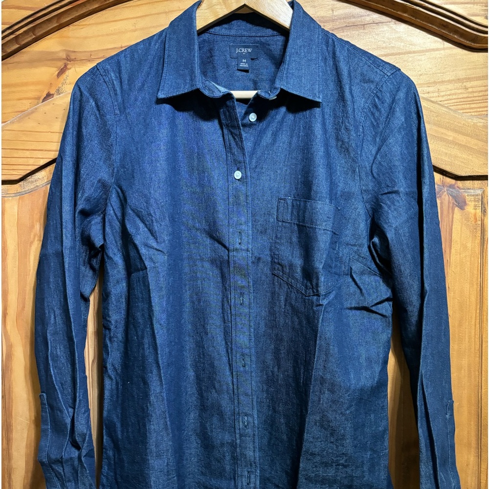 J Crew Factory Denim Shirt